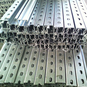 Rails miniatures en acier galvanisé à chaud de haute qualité, réglables et résistants aux intempéries, pour système de montage solaire - Product Image 5