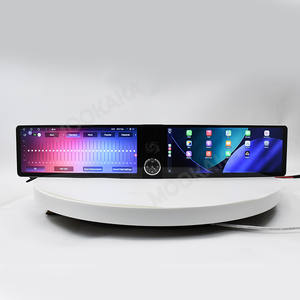 Autoradio multimédia GPS Navi sans fil CarPlay avec écran double 12,3 pouces Android pour Peugeot <span class=keywords><strong>206</strong></span> 2002-2010, unité principale radio DSP - Product Image 6