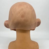 2024 nouveau spot monstre à quatre yeux masque en latex mascarade fête accessoires drôles couvre-chef d'horreur