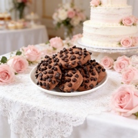 Biscuits et gâteaux halal croustillants aux double pépites de chocolat, véganes et sans gluten
