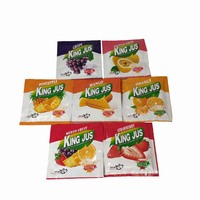 Instant Soft Drinken Sap Poeder Fruit Oranje Druif Mango Aardbei Poeder Drankje