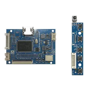 Papan Pengontrol LCD HD-MI Ke TTL LVDS Papan Konverter RGB Mendukung Resolusi 1280X800 Papan Driver LCD