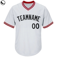 Nom d'équipe sublimé personnalisé Logo numéro impression sport Softball uniforme vestes chemises femmes hommes maillots de Baseball