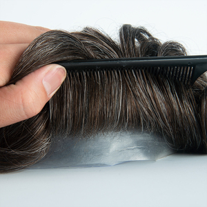 Best Quality <b>Men</b> Hair Prosthesis Natural Hand Made Silk Base Closure <b>Mens</b> Replacement Touppe 100 Human Hair Breathable <b>Men's</b> <b>Wig</b> - Product Image 1