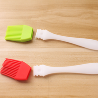 Pinceau à huile en silicone résistant aux hautes températures, outil de cuisson DIY, pinceau à crème, pinceau à huile pour barbecue, pinceau de pâtisserie