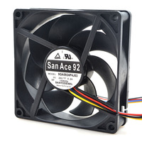 SANYO 9GA0924P4J03 24V DC 0.2A 90*90*25MM 9025 9CM SANYO Kipas Pendingin Aksial Bantalan Bola Asli