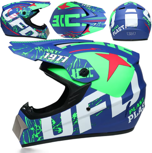 Casco integral <span class=keywords><strong>de</strong></span> ciclismo todoterreno para descenso <span class=keywords><strong>de</strong></span> montaña, monopatín y motocicleta eléctrica, con carcasa <span class=keywords><strong>de</strong></span> ABS y visera. En stock. - Product Image 5