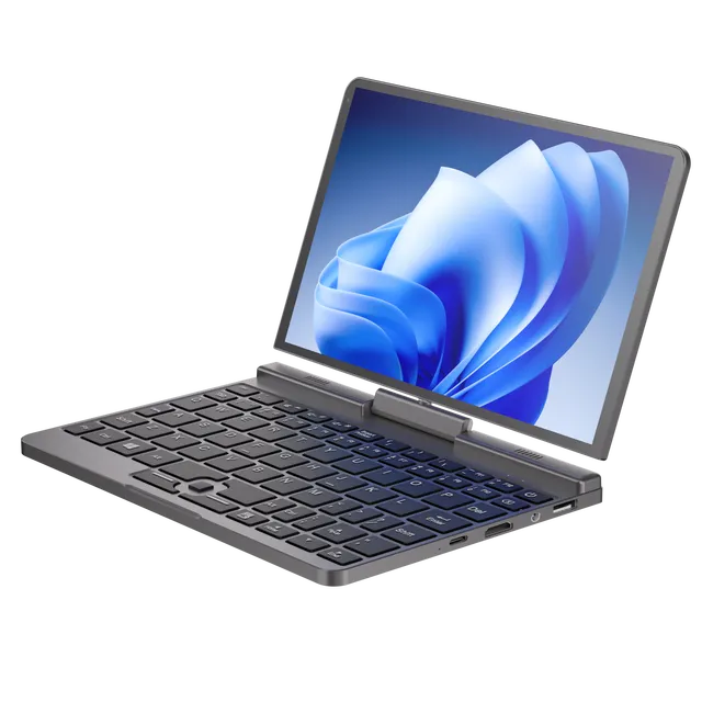 Laptop Computer Quad Core N100 Processor 8" Touch Screen Netbook Computer with Wifi, Webcam and BT for Kids and Adults