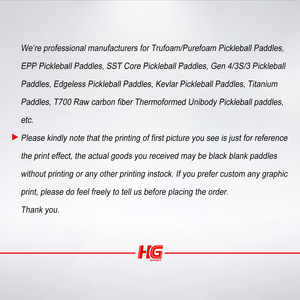 Vợt cầu lông Pickleball HG Sports Luzzs <span class=keywords><strong>Pro</strong></span> 4 Infernos MPP, lõi bền, kích thước lớn, thích hợp cho luyện tập - Product Image 6