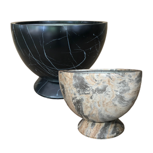 Pots de fleurs en fibre de verre sculptés à la main pour la décoration de jardin, bon prix, pots de jardin durables, légers et écologiques - Product Image 1