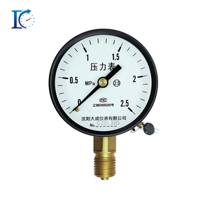다청 Y-60 60mm 압력계 황동 연결 IP54 등급 0~600 바 <span class=keywords><strong>2.5</strong></span>% 정확도 탄소강 케이스 완전 맞춤 제작 가능 고급형 - Product Image 2