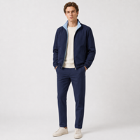 Veste réversible double face pour homme, style urbain, décontractée et moderne, entièrement zippée, fournisseur de marques