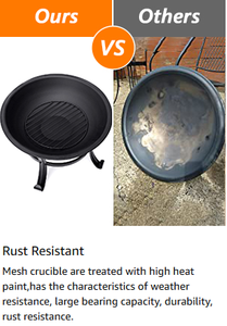 Griglia per <span class=keywords><strong>Barbecue</strong></span> con sfera in metallo resistente da 30 pollici - Product Image 4