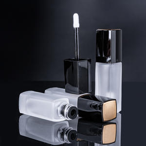 Envase cosmético vacío de vidrio mate esmerilado de <span class=keywords><strong>4ml</strong></span>, tubos de brillo de labios líquido para pestañas, lápiz labial recargable/tarros de bálsamo labial de plástico - Product Image 4