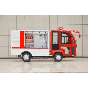 Elektrikli Mini itfaiye kamyonu ilçe itfaiye kamyonu yeni enerji yangın kurtarma su kamyonu