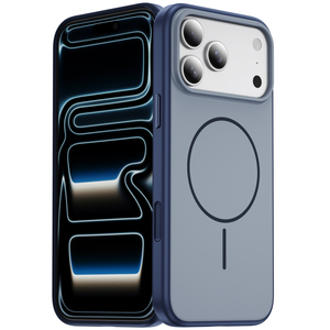 Nuove Custodie per Cellulari in PC TPU Impermeabili Antiurto con Ricarica Wireless Bicolore per 17 Pro Max Design Business - Product Image 1