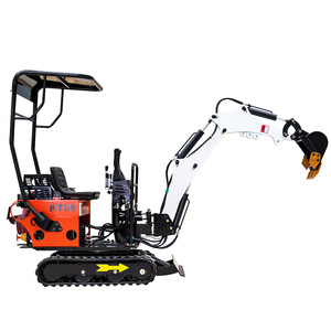 Miniexcavadora HT08 Tipo Oruga con Motor de Gasolina, Alta Potencia de Excavación, Uso Agrícola - Product Image 1