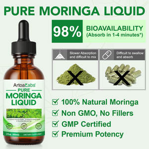 Artoalabbs gmo נקי טהור <span class=keywords><strong>moringa</strong></span> עלים תמצית שמן <span class=keywords><strong>moringa</strong></span> עבור מזין העור ושיער - Product Image 5