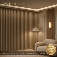 Cortina Opaca 100% de Grado Comercial, Textura en Relieve de Alta Densidad, Triple Capa, Proveedor para Hoteles, Fabricante con Tamaños Personalizados