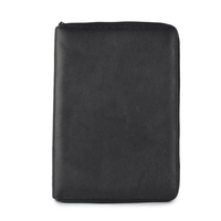 Portafolio Personalizado para Conferencias, Tamaño A4, Carpeta de Presentación de Negocios para Oficina, Portapapeles de Cuero PU con Espacio para Notas y Firma