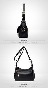 Large Capacity Retro Casual <b>Tote</b> Bag Female Luxury Handbag Shoulder Bag for Women New Ladies Vintage PU Leather Crossbody Bags - Product Image 4