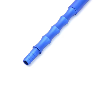 Accesorios de Cachimba de aluminio y acero inoxidable de lujo de alta calidad, boquilla esmerilada, mango de manguera Shisha, cabeza de cachimba para fumar - Product Image 2