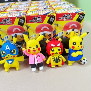 Offre Spéciale – Vente en Gros : Porte-clés Anime Surprise, Figurines d'Action Créatives et Adorables, Boîte Mystère Pikachu pour Cadeau - Product Image 3
