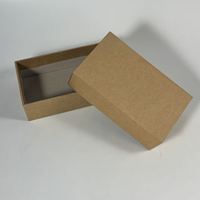 Boîte cadeau rigide deux pièces personnalisée faite à la main, faible MOQ, en papier kraft écologique, avec couvercle et base, pour emballage cosmétique/bijoux, impression quadricolore
