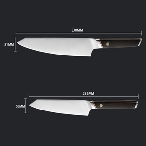 Offre Spéciale : Ensemble de 4 Couteaux de Chef en Acier Inoxydable à Haute Teneur en Carbone, Style Damas - Product Image 5