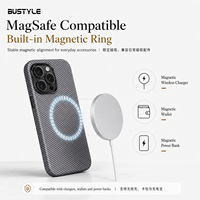Étui de téléphone de luxe en fibre de carbone avec motif personnalisé, intérieur doux en microfibre floquée pour iPhone 17 Pro Max