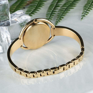 <span class=keywords><strong>Montre</strong></span> élégante en acier inoxydable pour femmes, cadran en cristal saphir, <span class=keywords><strong>mouvement</strong></span> à quartz, montres <span class=keywords><strong>pas</strong></span> chères pour filles, Reloj - Product Image 2