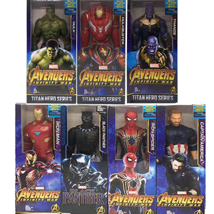 Figurine Artisanale en Vinyle PVC Alliance <span class=keywords><strong>Marvel</strong></span> 12 Pouces, Neuve, avec Thanos, Anti-Hulk et Mandalorian - Product Image 1