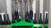 Machine automatique de remplissage de liquide à pression négative pour vin rouge, gin, brandy, vente en gros en ligne