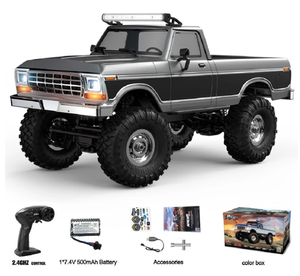 HB R1610 R1611 R1612 Camionnette RC 2.4G 1:16 Véhicule Tout-Terrain 4x4 Voiture d'Escalade Haute Vitesse Modèle Jouet Lumineux Télécommandé - Product Image 3