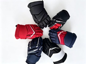 Comodidad superior y máxima protección para guantes profesionales de <span class=keywords><strong>hockey</strong></span> sobre hielo y lacrosse. - Product Image 3