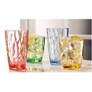 レストランやバーで飲むためのプラスチック製の壊れない飲用グラスのアクリル、14オンス-17-9オンス - Product Image 6