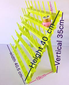 Бамбуковая Складная витрина для волос - Product Image 4