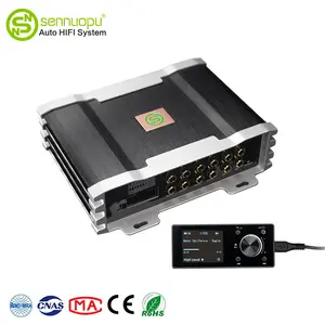 Sennuopu Dsp Amp 4 Ch Versterker 8 Channel Processor Met Afstandsbediening Dsp Car Audio
