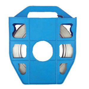 Band-it Dây đeo khóa 304 316 20 mm khóa tùy chỉnh kim loại không gỉ Clip thép con dấu cho thép đóng đai ban nhạc - Product Image 5