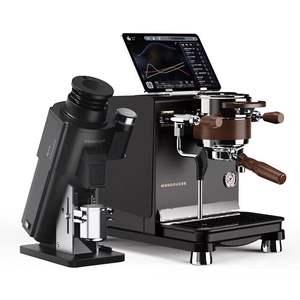 เครื่องชงกาแฟอัตโนมัติแบบอิตาลี แรงดัน 9 บาร์ ปรับได้ พร้อมเครื่องบดในตัว หน้าจอสัมผัส ใช้พลังงานแบตเตอรี่ ความจุ 24 ถ้วย - Product Image 2