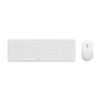 Ensemble clavier et souris sans fil multimode Rapoo 9350S, ultra fin, 99 touches, 5,3 mm, 2400 DPI, batterie 240H, pour ordinateur de bureau, ordinateur portable