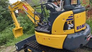 Excavatrices excavatrices KOMATSU PC30MR de 3 tonnes petites mini excavatrices originales japonaises à vendre - Product Image 4