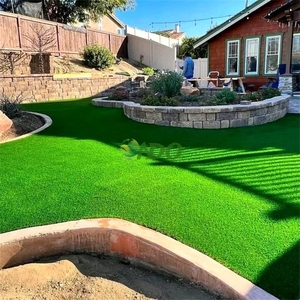 Gazon artificiel en PP de 15 mm et 25 mm, <span class=keywords><strong>tapis</strong></span> synthétique pour <span class=keywords><strong>pelouse</strong></span>, pour usage extérieur, pour terrains de jeux, revêtement de sol, <span class=keywords><strong>tapis</strong></span> d'herbe artificielle pour la course à pied - Product Image 4