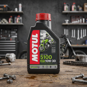 Olio Motore Motul 104062 5100 10W-30 4T per Sistemi di Lubrificazione Moto - Product Image 2