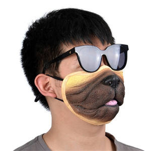 Köpek hayvan kauçuk maske fetiş lateks kaput golden retriever köpek maskesi gerçekçi lateks hayvan hayvan köpek yatıştırıcı maske - Product Image 5