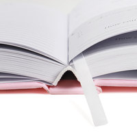 Carnet de planification quotidienne en lin à couverture rigide, journal d'affirmation de l'amour-propre non daté, carnet de notes quotidien