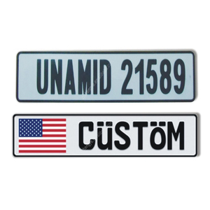 Design personnalisé Euro allemand pas cher <span class=keywords><strong>prix</strong></span> cadeau souvenir <span class=keywords><strong>voiture</strong></span> plaque d'<span class=keywords><strong>immatriculation</strong></span> - Product Image 3