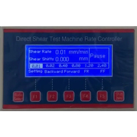 Appareil de test du sol à affichage numérique LCD électronique de nouvelle conception pour la résistance du sol, machine de test de cisaillement direct