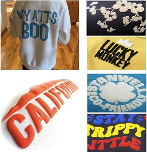 Vinile 3D Premium Puff Letterpress HTV per Stampe Vivaci su Abbigliamento Fai-da-Te e Prodotti Promozionali Moderni per la Casa - Product Image 2