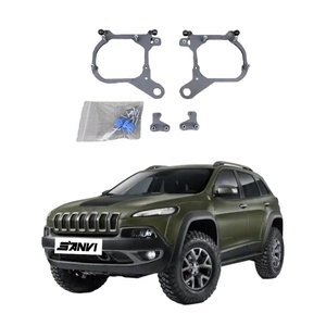 Support de fixation pour module adaptateur de cadre de phare Sanvi, compatible avec d'autres accessoires de phare pour Jeep Free Light 2019-2021 - Product Image 1